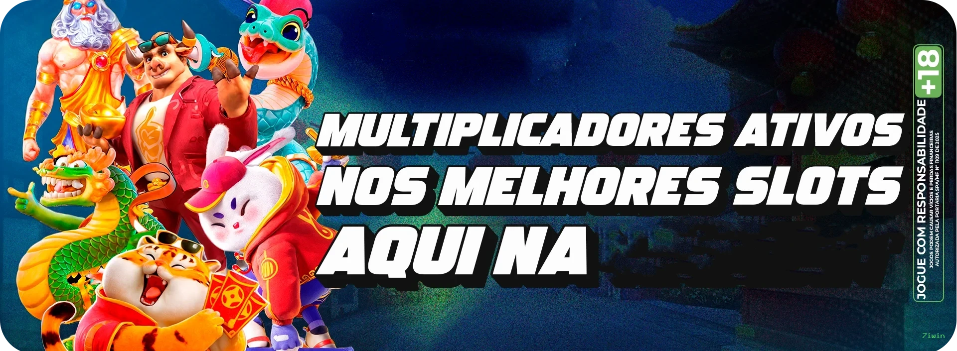 Bônus e prêmios 7iwin